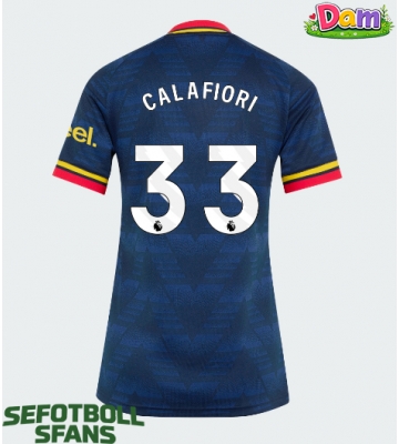 Arsenal Riccardo Calafiori #33 Bortatröja Kvinnor 2026-27 Kortärmad